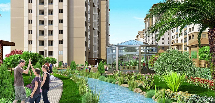 Nature View Istanbul Investment Apartments - Coomunal gardens