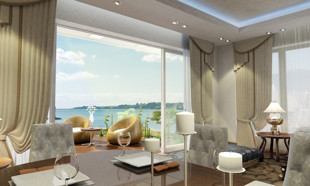 Exclusive Marmara Sea View Istanbul Apartments - Luxury interior