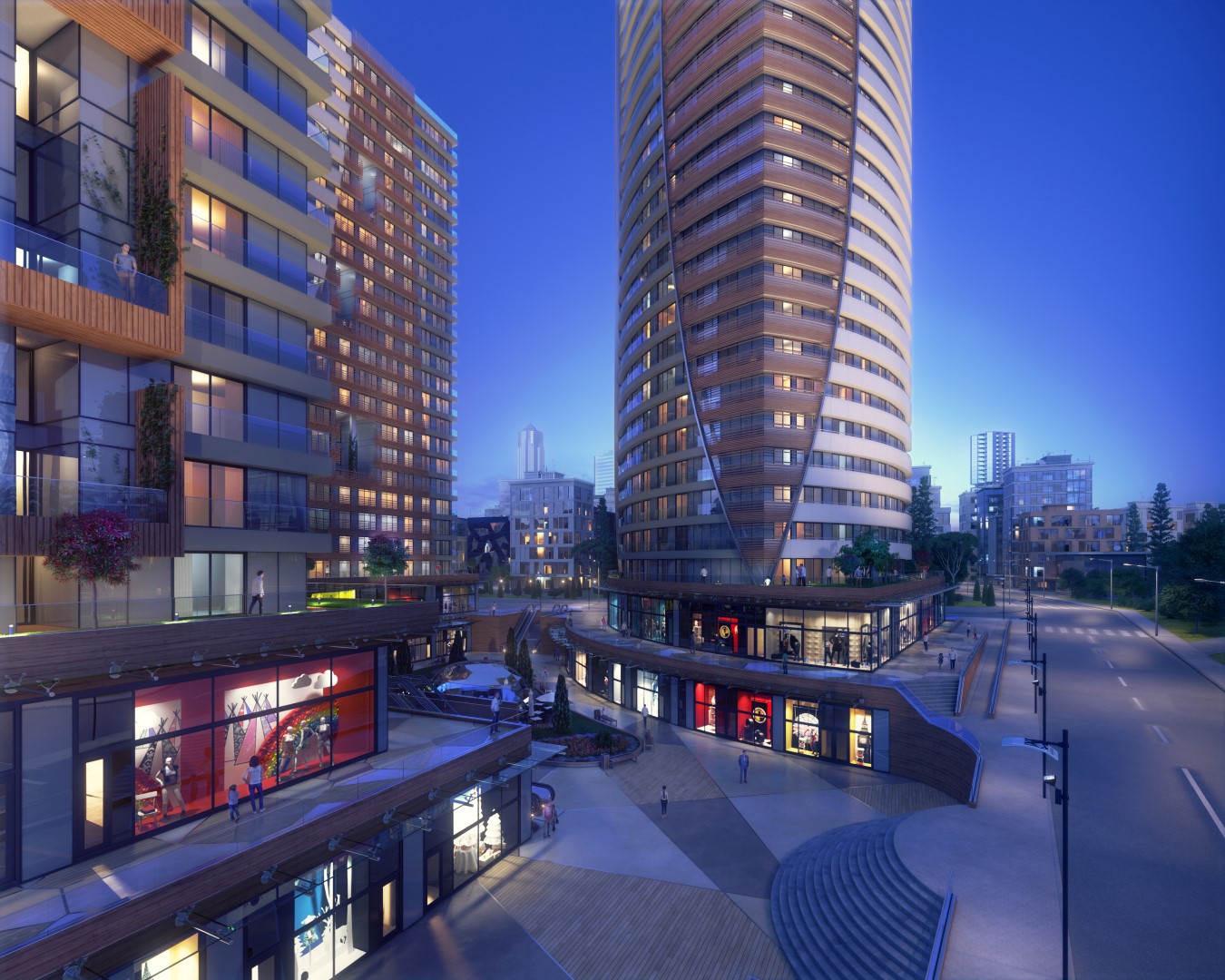 City Centre Apartments - Istanbul, Goztepe - Development Image