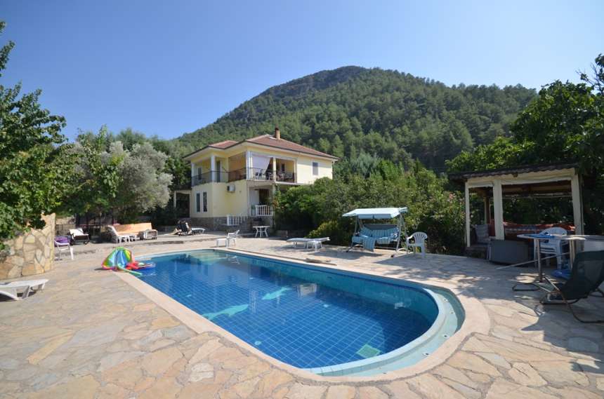 Quality Private Uzumlu Villa - Fethiye - Exterior, gardens and pool
