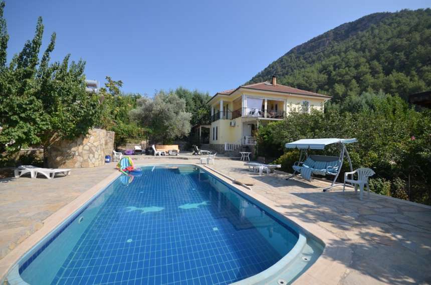 Quality Private Uzumlu Villa - Fethiye - Exterior, gardens and pool