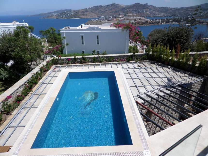 New Build - Sea View Yalikavak Villa - Pool and sea views