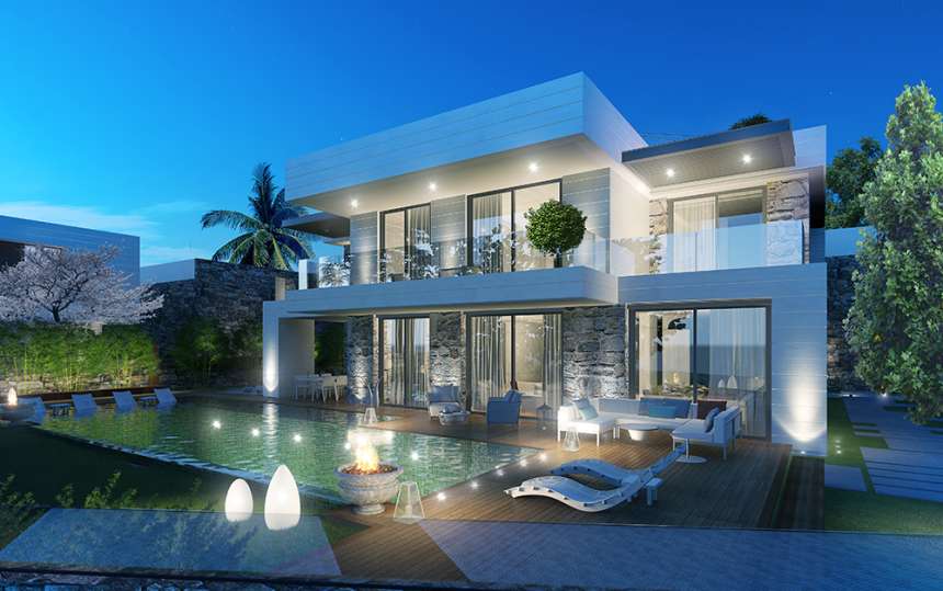 Exquisite Bodrum Town Villas - External image