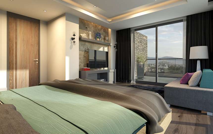 	 Exquisite Bodrum Town Villas - Internal image
