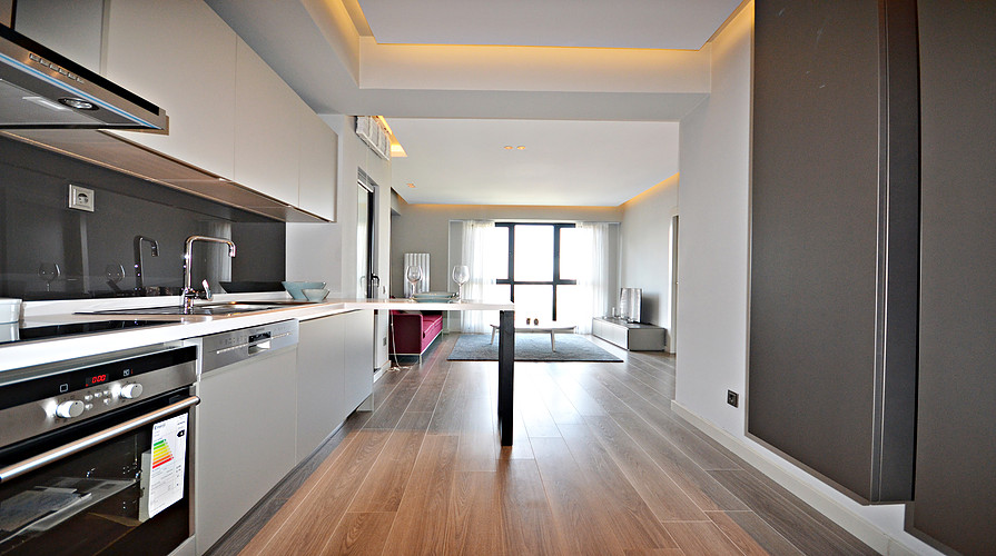 Esenyurt Keyready Investment Apartments - Istanbul - Open kitchen