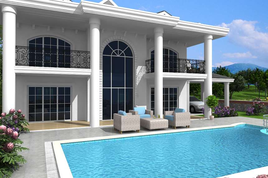 Private Hisaronu Villas - Nature Views - Large pool and terraces