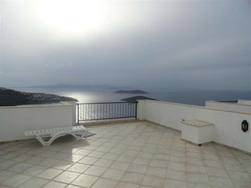 Spectacular Sea View Yaklikavak Villas - Views from large rooftop terrace