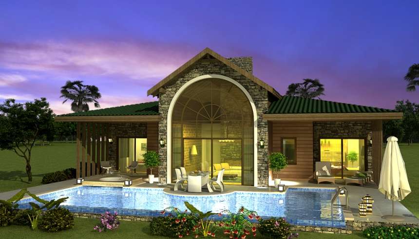 Private Bungalow - Off-Plan In Hisaronu