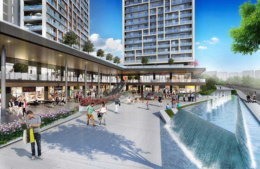 Istanbul Apartments - Prime Investment Spot - Shopping cenre