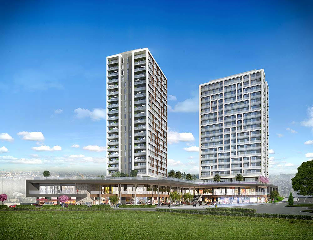 Istanbul Apartments - Prime Investment Spot - Complex view