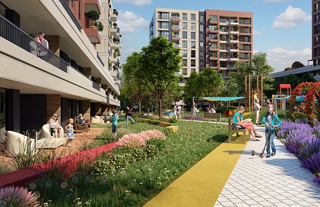 Ideal Investment Apartments In Istanbul - Scented gardens