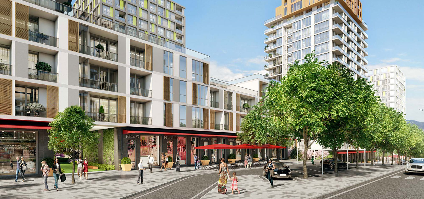 Ideally Located Modern Istanbul Apartments - Outdoor shopping centre