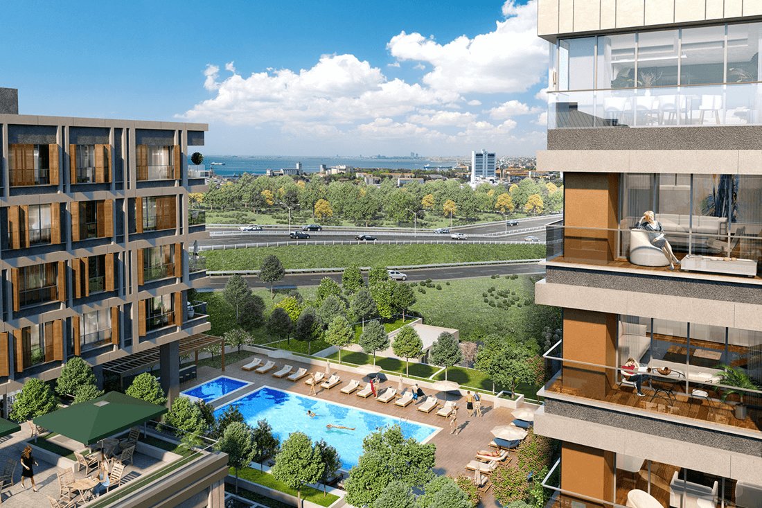 Central Istanbul Luxury Apartments - Kadikoy - Beautiful views