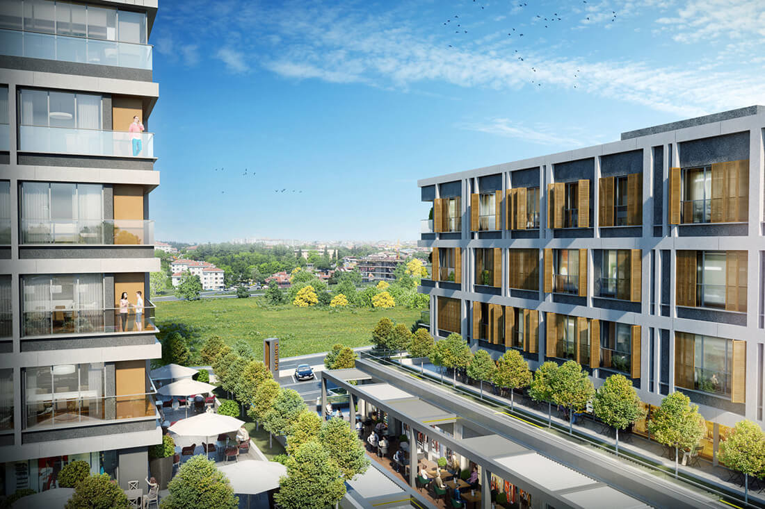 Luxury Istanbul Apartments - Panoramic Views - Surrounded by green landscapes