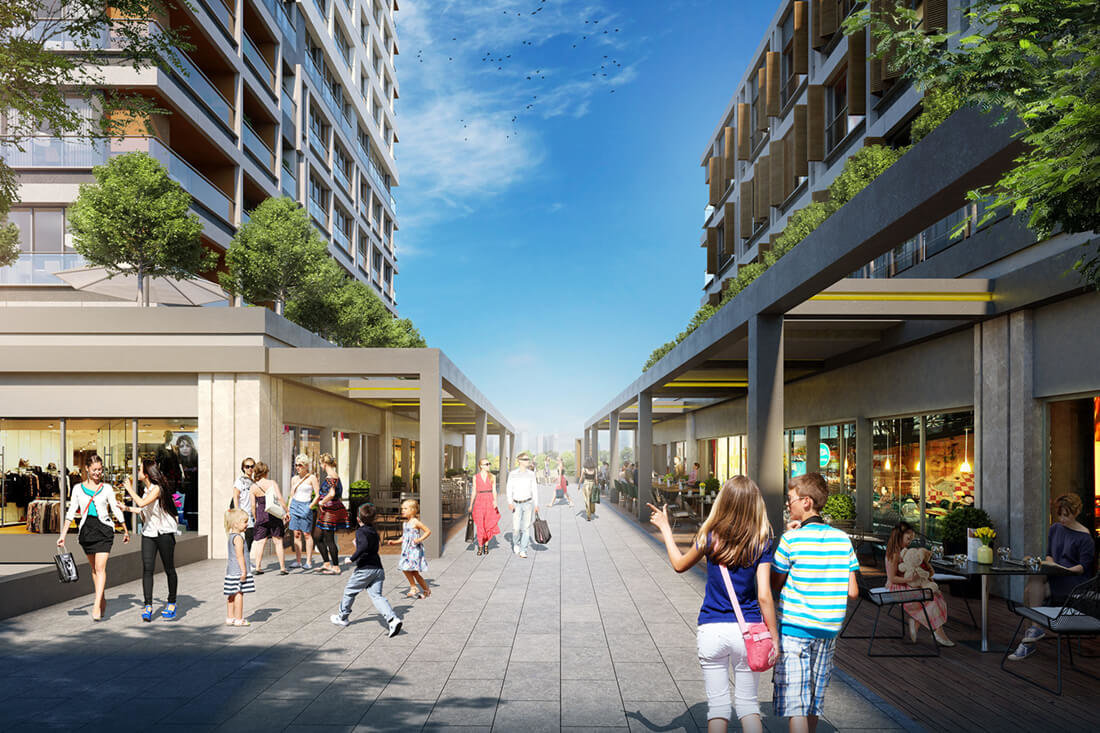 Luxury Istanbul Apartments - Panoramic Views - Commercial area