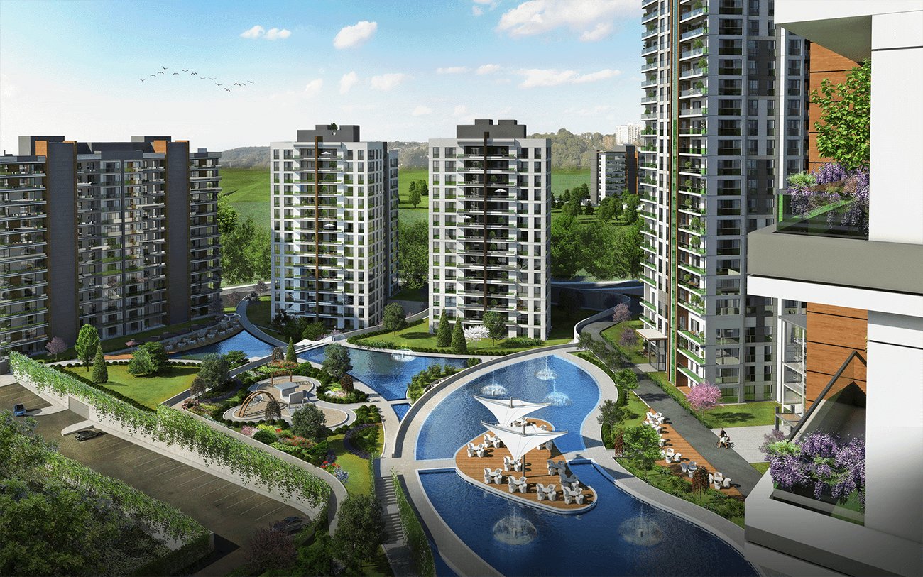 Istanbul Investment Apartments For Sale - Modern complex