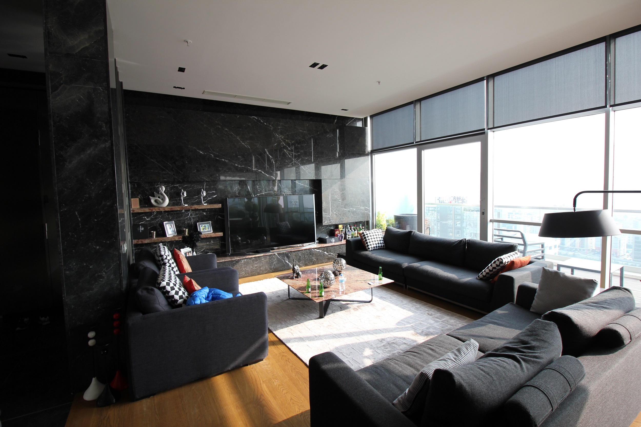 Exclusive Designer Istanbul Apartment For Sale - lounge/diner