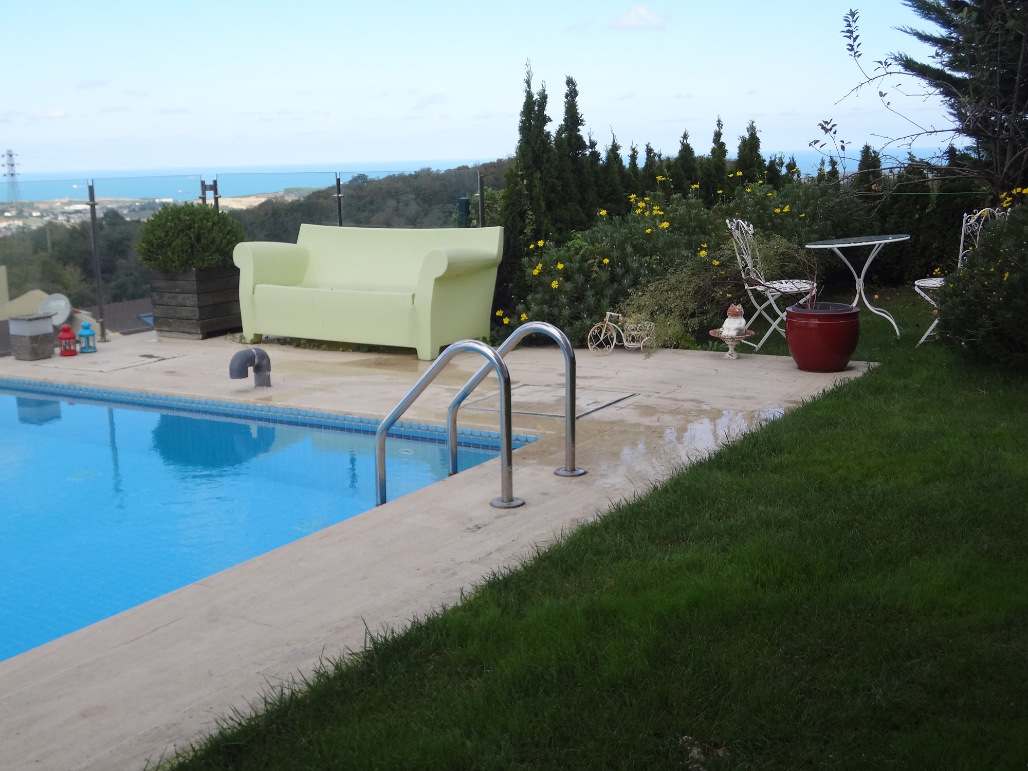 Distinguished Luxury Istanbul Villa - View from pool