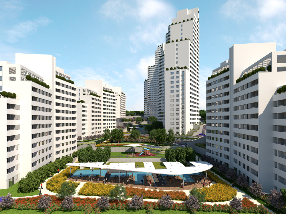 Clean design Istanbul family homes