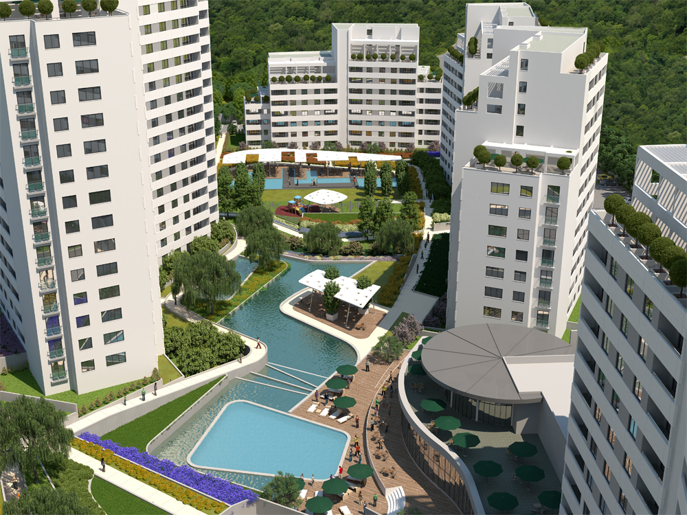 Clean design Istanbul family homes