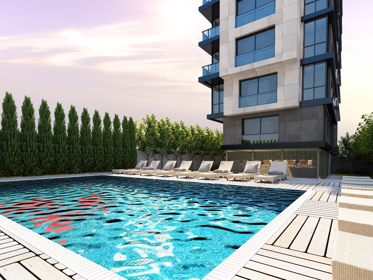 Sea View Apartment - Kadikoy, Istanbul - Communal pool