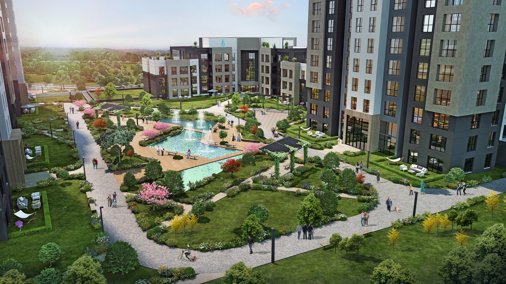 Istanbul Apartments - Family Apartment In Avcilar - Water features