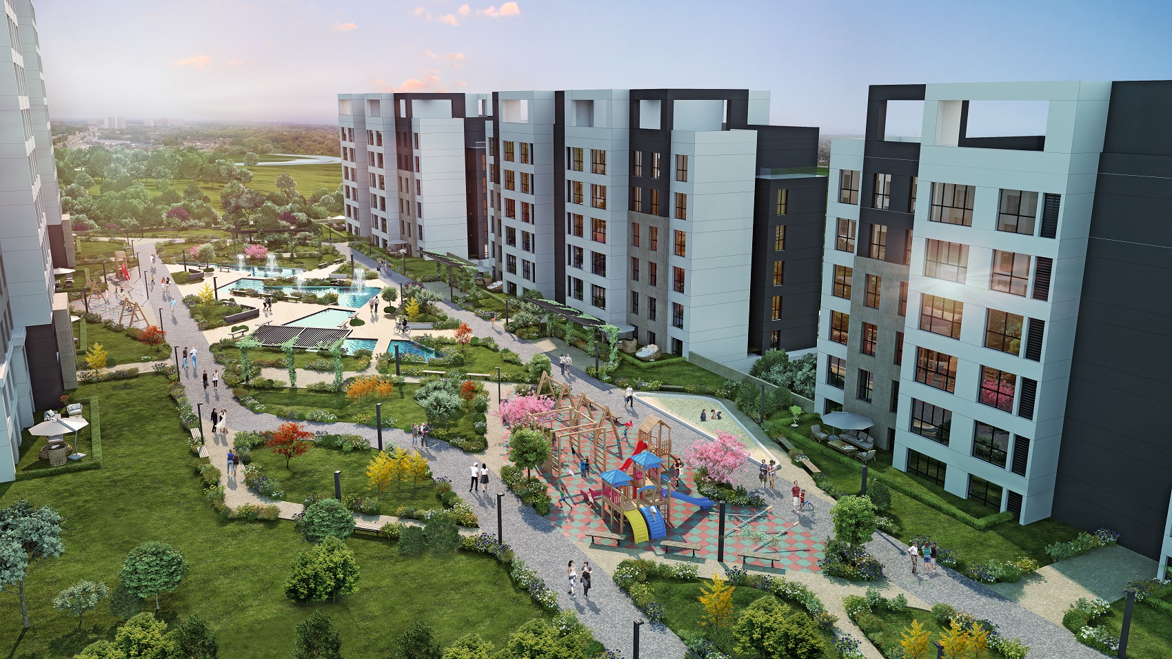 Istanbul Apartments - Family Apartment In Avcilar - Children's plat areas