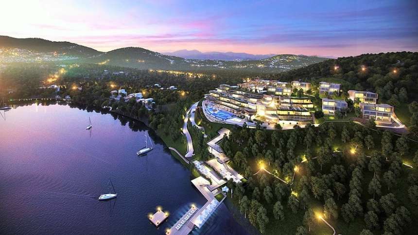 Luxury Sea Front Yalikavak Apartments - Complex location image