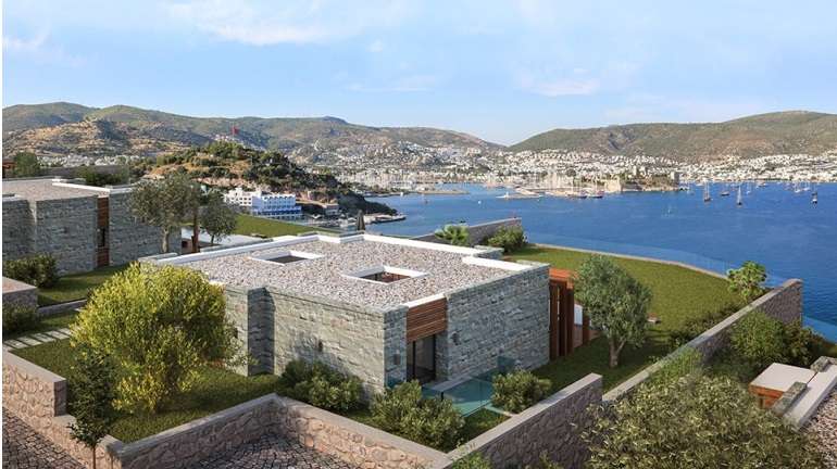 Sea Front Bodrum Town Villas - Private plots