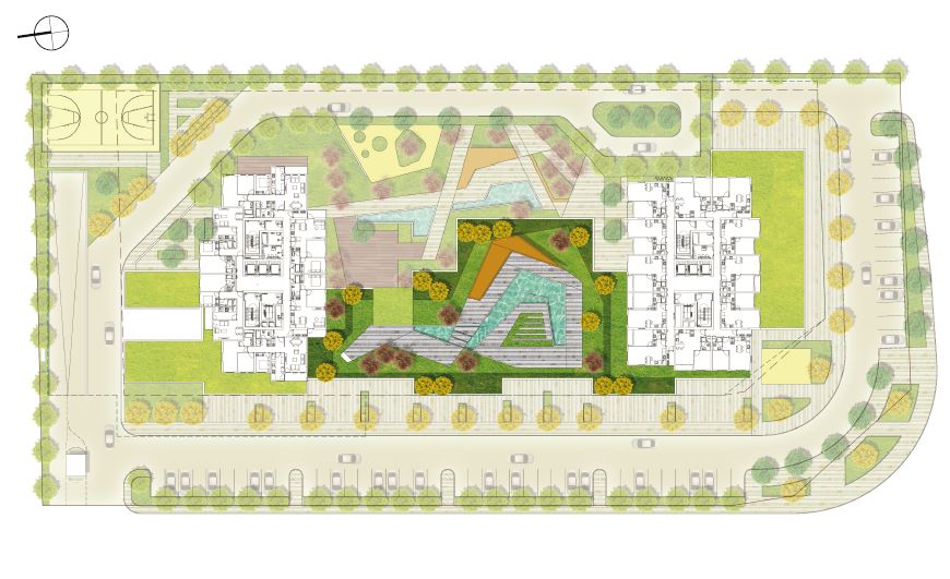 Prime Location Apartments In Istanbul - Site plan