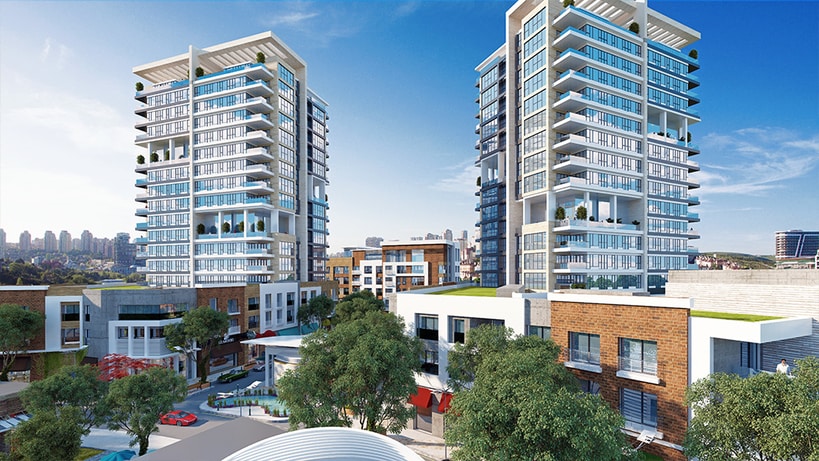 Istanbul Modern Apartments For Sale - Complex image