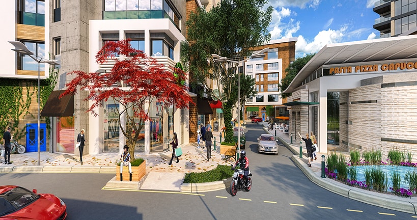 Istanbul Modern Apartments For Sale - Shopping facilites