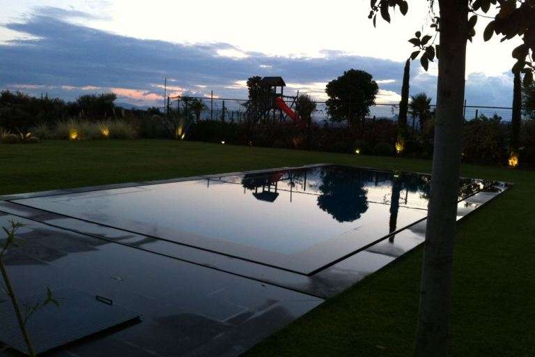 Luxury Sea View Bodrum Property - Infinity pool and evening views