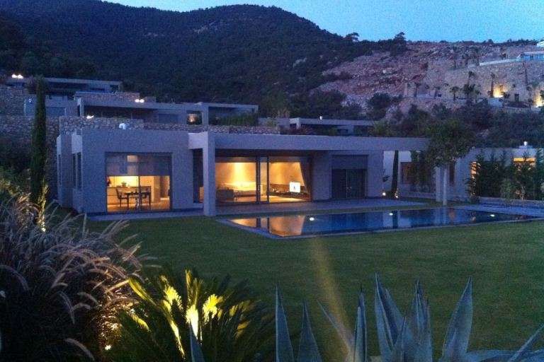 Luxury Sea View Bodrum Property - Mountain backdrop