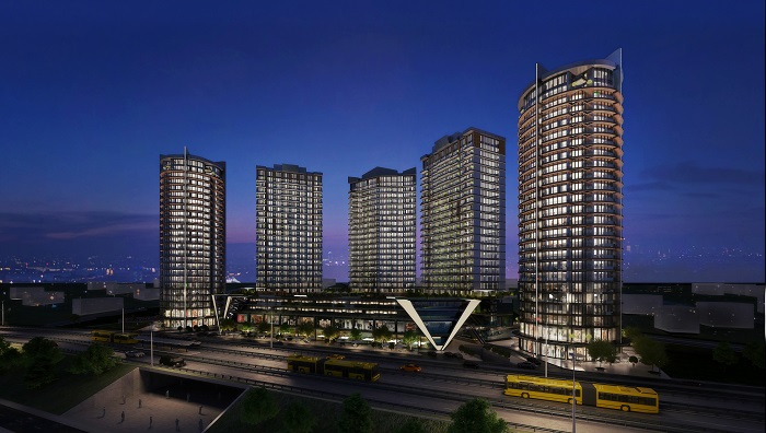 Bosphorus View Apartments In Istanbul - Modern complex