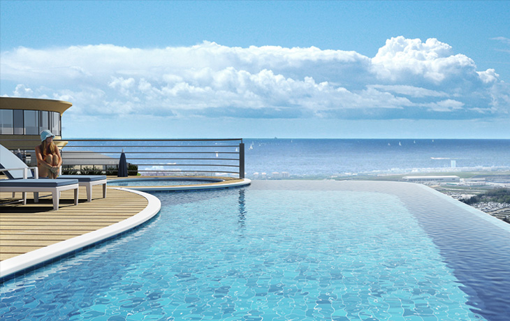 Sea View Investment Apartments - Istanbul - Roof top pool