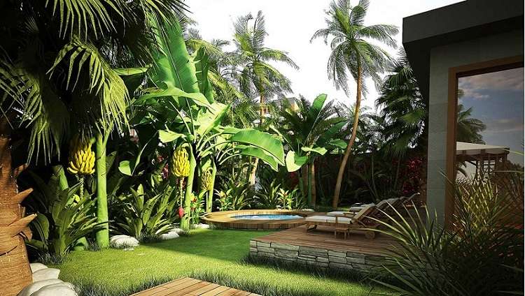 New Luxury Villas - Gokcebel, Bodrum - Tropical gardens