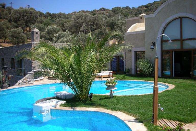 Large Luxury Villa - Yalikavak, Bodrum - Walk-in swimming pool