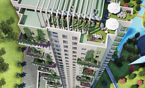 Modern Nature Apartments - Istanbul Asia - Garden terraces