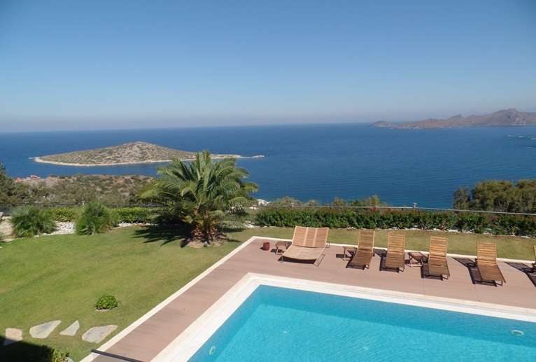 Luxury Gumusluk Villa - Panoramic Views - Sea and Greek Island views