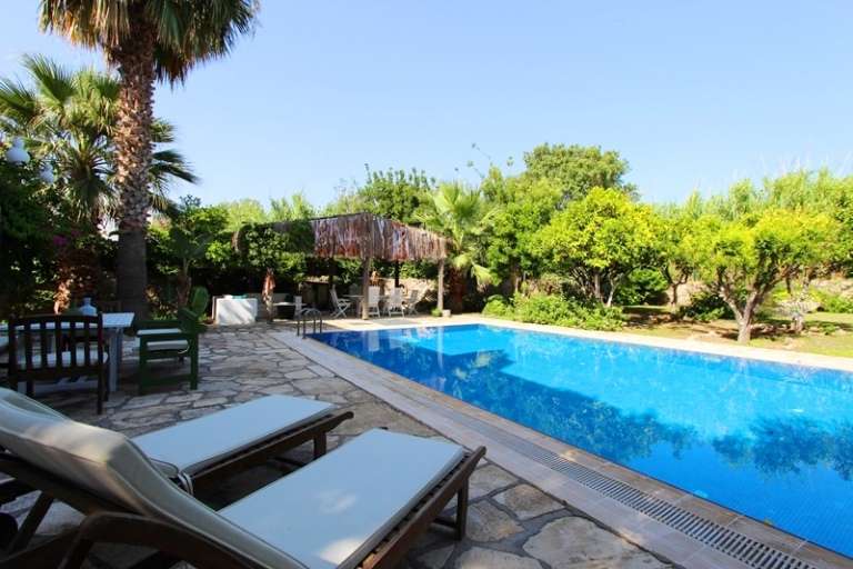 Stylish Stone Villa - Turkbuku, Bodrum - Large private swimming pool