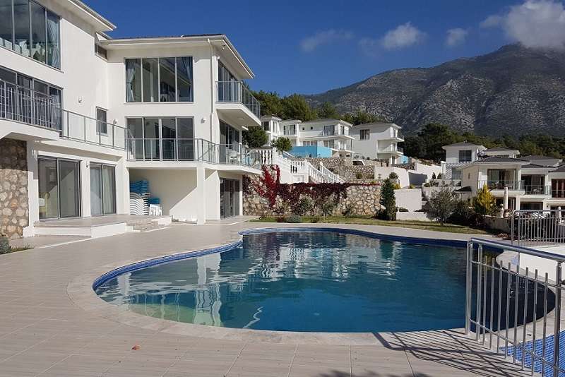 Ovacik Villa - Panoramic Mountain Views - Exterior and pool