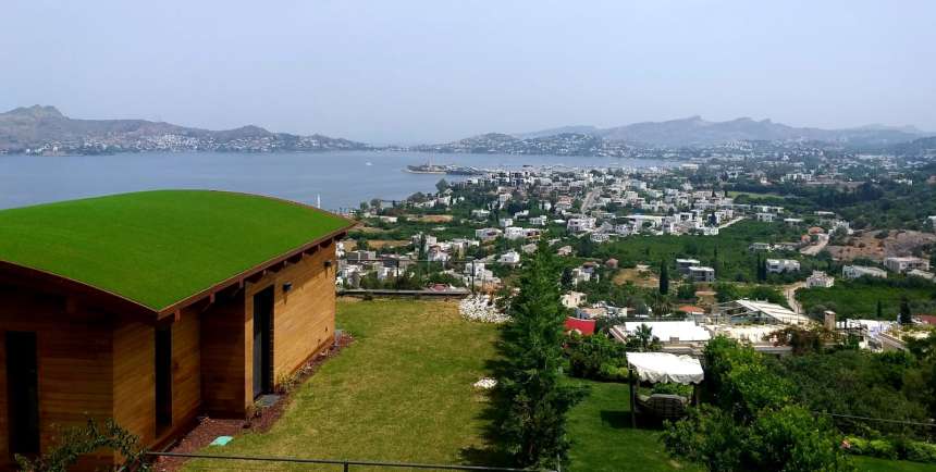 Central Yalikavak Villas - Marina Views - Roof garden