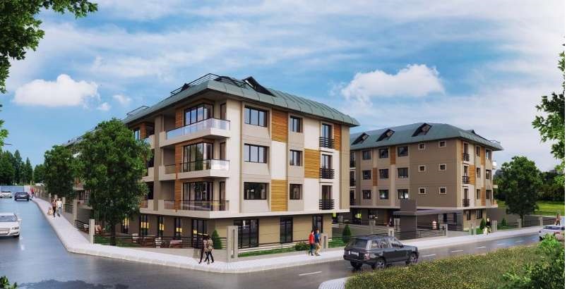 Low-Rise Luxury Istanbul Apartments - Turnkey - Complex view