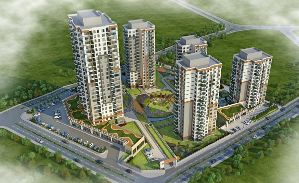 Off-Plan Apartments - Atakent, Istanbul - Five residential towers