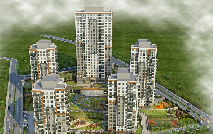 Istanbul Apartments - Off-plan Airport Location - Five residential towers
