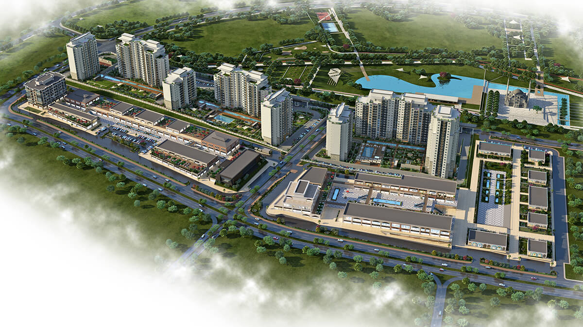 Istanbul Apartments With Nature Views - Site plan