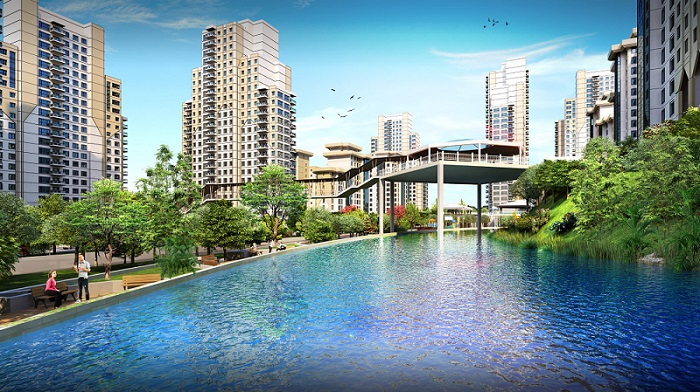 Government Sponsored Istanbul Apartments - Ornamental ponds