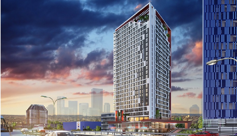 Basin Express Istanbul Apartments - Three sided facade