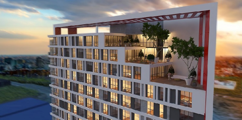 Basin Express Istanbul Apartments - Loft terrace options